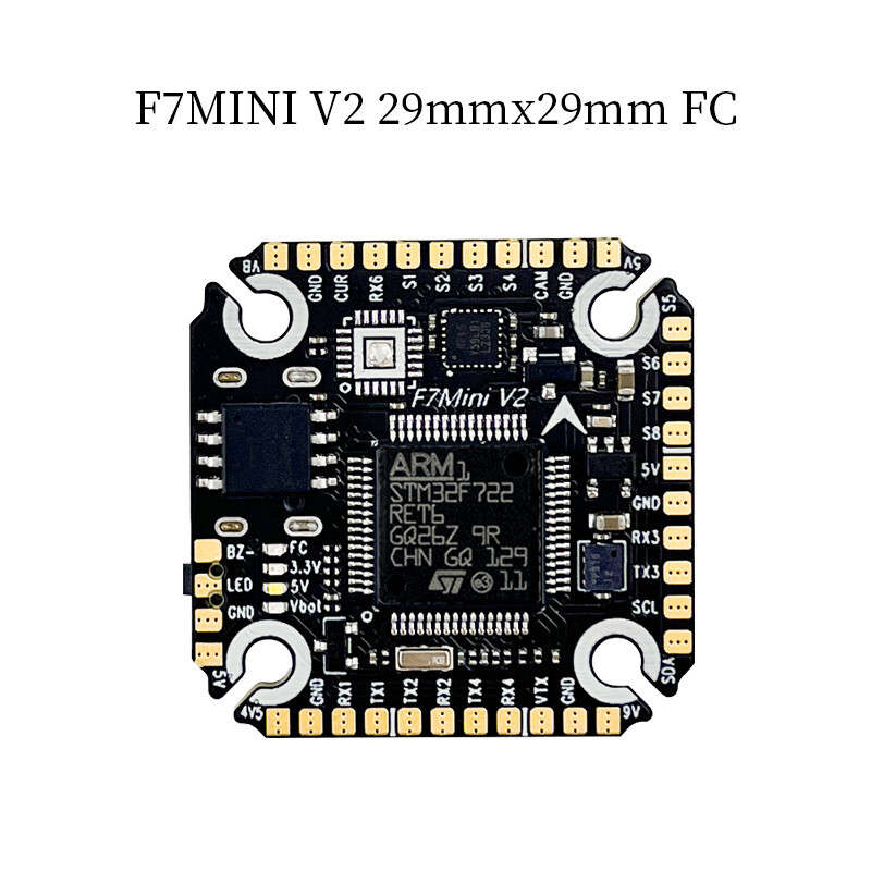 Полетный контроллер Aocoda-RC F722MINI V2 MPU6500 OSD Barometer 16M BlackBox - MPU6500