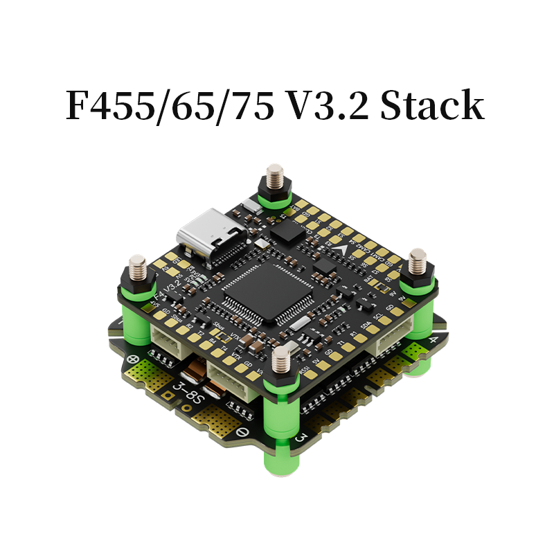 Стек Aocoda-RC F455/65/75 V3.2 Stack F405 V3.2 FC+55A/65A/75A 32-битный 4 в 1, 30x30 мм, для дронов FPV
