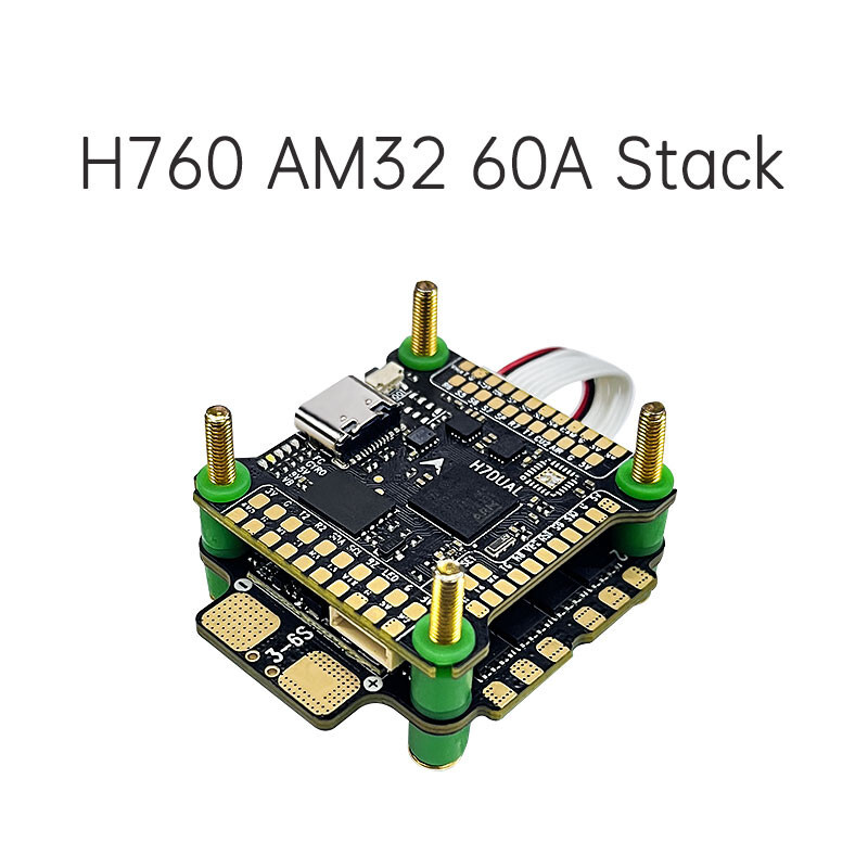 Стек Aocoda-RC H760Stack H7DUAL FC AM32 60A ESC 30x30 мм для дронов FPV