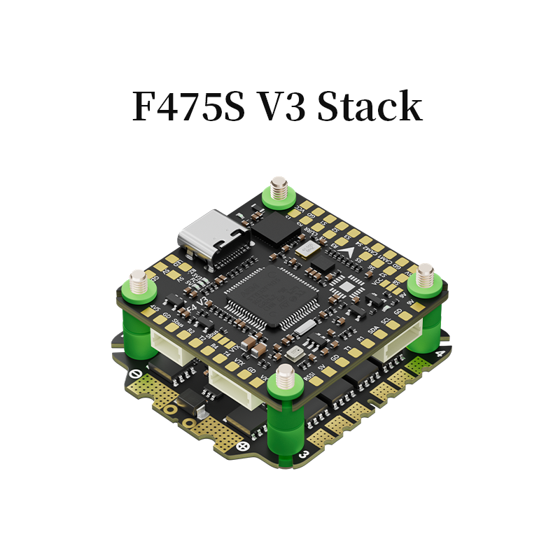 Стек Aocoda-RC F475S V3 Stack F405 V3 FC 75A ESC 30x30 для дронов FPV