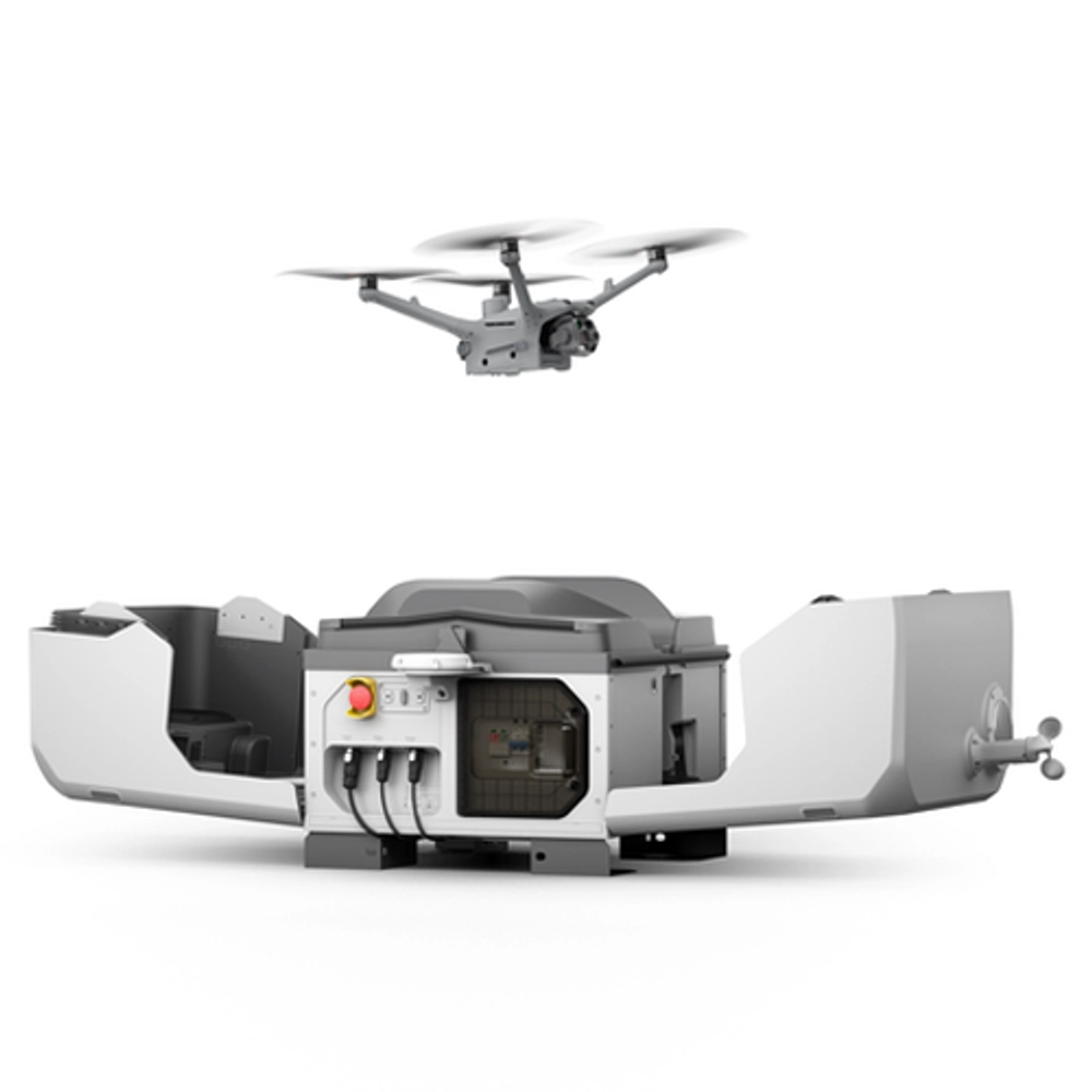 Зарядная станция DJI Dock 3 с квадрокоптером DJI Matrice 4D