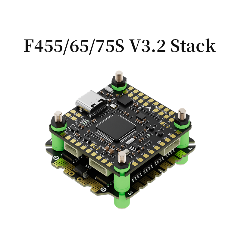 Стек Aocoda-RC F455/65/75S V3.2 Stack F405 V3.2 FC+55A/65A/75A 8-битный 4 в 1, 30x30 мм, для дронов FPV