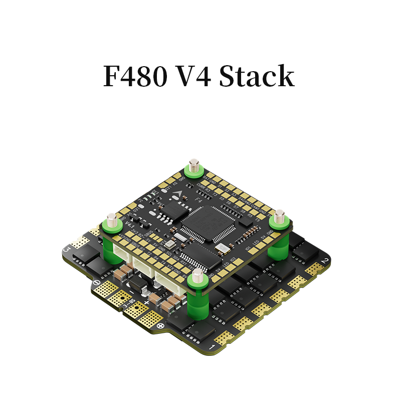 Стек Aocoda-RC F480 V4 Stack F405 V4 3080AM32 80A 4in1ESC 30x30 мм 3-6S для дронов FPV