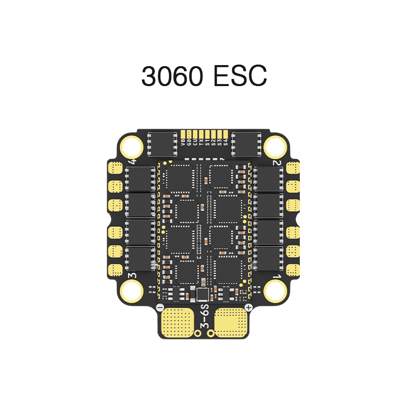 Регулятор скорости Aocoda-RC 3060AM32 32Bit 60A 4-IN-1 ESC
