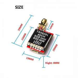 Видеопередатчик AKK TS5828L 600mW 40CH FPV VTX