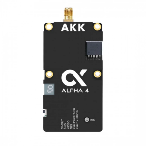 FPV видеопередатчик AKK Alpha 4 5.8 ГГц 4 Вт 80 каналов
