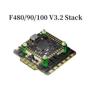 Стек Aocoda-RC F480/90/100 V3.2 Stack F405 V3.2 FC+80A/90A/100A 32BIT 4in1 ESC 30x30mm для дронов FPV