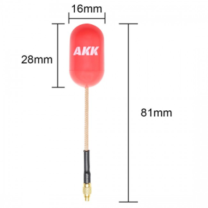 FPV-антенна AKK RHCP MMCX Antenna (2 шт.)