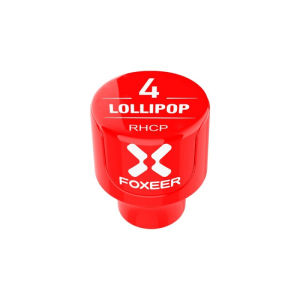 FPV-антенна Foxeer Lollipop 3 Stubby Omni - RHCP - RPSMA - Красный
