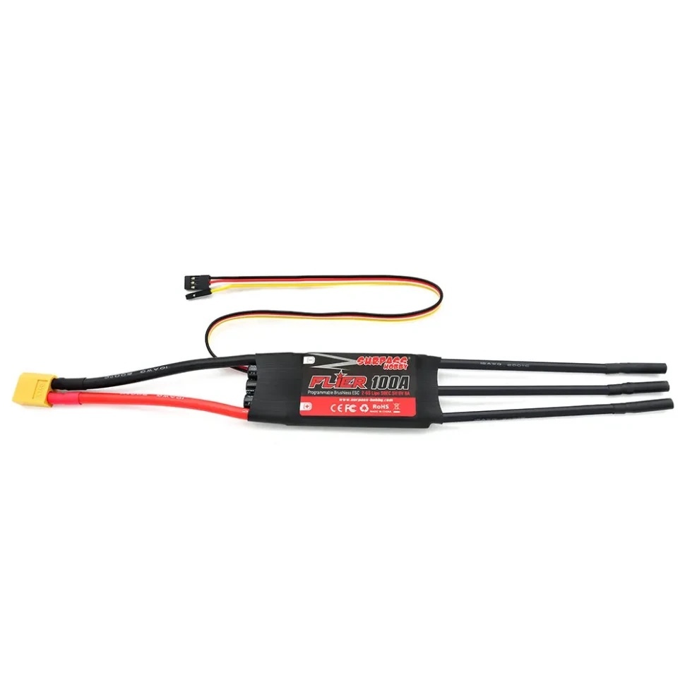 Регулятор оборотов SURPASS HOBBY FLIER 100A 2-6S SBEC 8A